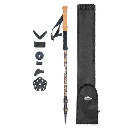 Cascade Mountain Tech Mossy Oak Elements Contour Pattern Carbon Fiber Monopods