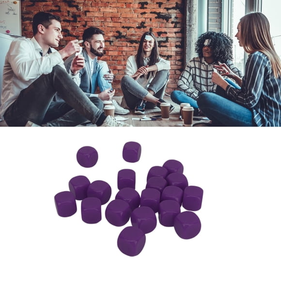 Dados En De 16mm, 20 Piezas, Juguetes Didácticos De Plástico De Esquina Redonda Para