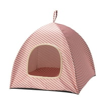 Aespoir Pet Tent House for Cats, Outdoor Portable Pet Teepee, Prevents Slip Bottom, Pop-Up Pets Bed for Puppy and Cats, Indoor/Outdoor