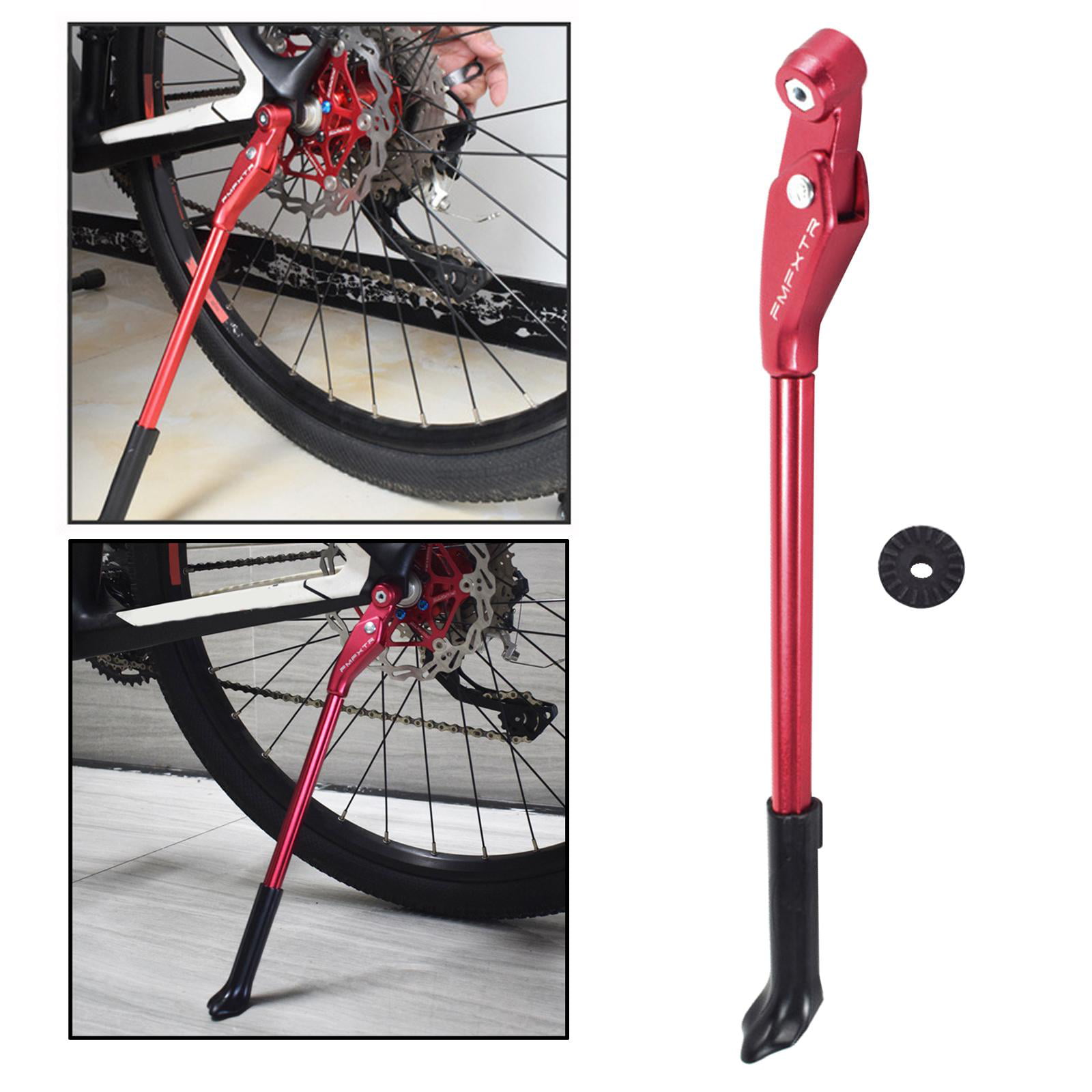 Only for Bicycles with Oval and Rectangular Chain Frames Robson Bicycle Kickstand Adjustable Bike Bracket Anti-Skid Bicycle Rear Kickstand Suitable for Bicycles with a Tire Diameter of 22-27 