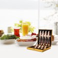 thumbnail image 2 of Clearance Kitchen Appliances, Set of Stainless Steel, 16 of Utensils, Including Forks, Spoons and Knives, Mirror Polished Flat Tableware Set, Gift Package Set for Wedding, Christmas, Home Decor, 2 of 4