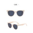 thumbnail image 2 of Gafas versión coreana personalidad mostrar cara pequeñas gafas de sol plegables Xu Hongdou gafas de sol femeninas de gama alta sentido blanco ZefeiWu 9024715058348, 2 of 2