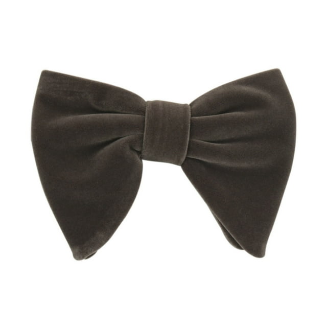 fastboy Stylish Velvet Bow Tie With Elastic Belt Stable Fixation Non-displacement Wide Application Halloween R