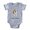 Heather Gray, variant on CafePress - FIN American Bulldog Good - Cute Infant Baby Football Bodysuit