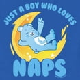 thumbnail image 2 of Toddler's Care Bears Bedtime Bear Loves Naps Graphic Tee Royal Blue 4T, 2 of 3