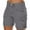 A-Grey445, variant on XIAOCHA Womens Multi Pocket Cargo Shorts Slim Fit Mid Thigh Button Fly Utility Shorts Durable Casual Outdoor Shorts
