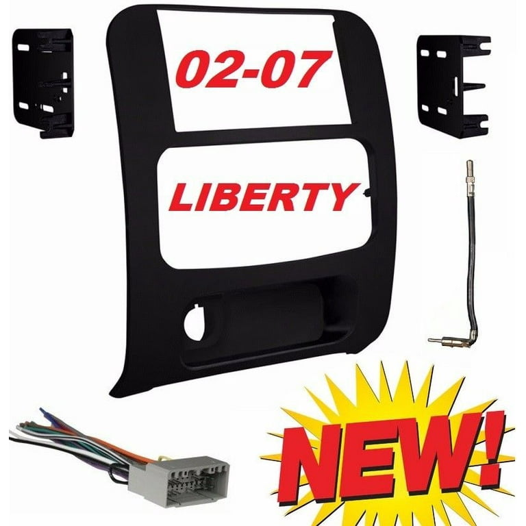 2008 jeep liberty double 2024 din dash kit