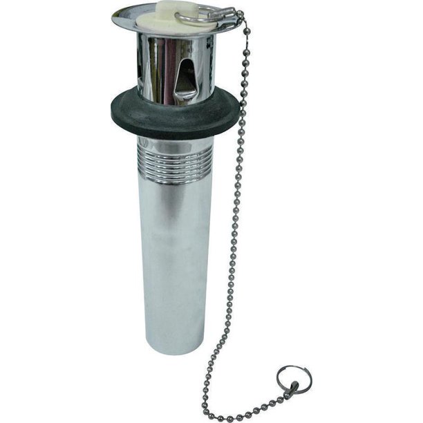 Worldwide Sourcing PMB 156 Pull Out Lavatory Plug Brass Chrome For