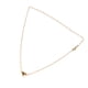 thumbnail image 5 of 1 collar con colgante en forma de corazón, cadena para el cuello, regalo de San Valentín para mujeres y niñas (dorado)., 5 of 5