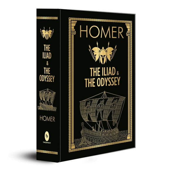 The Iliad & the Odyssey (Deluxe Hardbound Edition), (Hardcover)