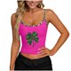 thumbnail image 2 of Camisetas sin Mangas de Cuello en U Impresas de Verano para Mujeres para Ocasional, Fiesta, Trabajo, Vacaciones, Toda la Temporada, 2 of 6