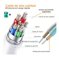thumbnail image 4 of Paquete 10 Cables Para iPhone C A Lightning 2.4a U-volt, 4 of 8