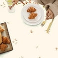 thumbnail image 3 of Fall Thanksgiving Double Border Decoration Tablecloth,Turkey & Pumpkin Harvest Tablecloths, Waterproof Spillproof Table Cover for Dinner Kitchen Party Holiday Decorations, 60x102 Oblong/Rectangle, 3 of 6