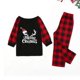 thumbnail image 2 of Pijamas navideños para niños, ropa de dormir de algodón de manga larga, venta al por mayor, 2 of 4