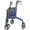 Blue, variant on Soaids 3 Wheel Walkers for Seniors with Bag and Hand Brakes, Lightweight Foldable Rollator with Swivel Front Wheel, Adjustable Height, Compact Mobility Aid for Elderly, Indoor Outdoor Use