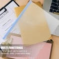 thumbnail image 3 of Masteelf Blue PP File Folders with Sliding Bar for Document Organization and Storage 10pcs, 3 of 7