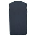 thumbnail image 2 of Russell Collection Mens Cotton Acrylic V Neck Sleeveless Sweatshirt, 2 of 3