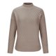 thumbnail image 5 of Suéter de cuello redondo de moda para mujer, suéter de blusa de punto informal de manga larga con cuello en V, suéter para mujer, 5 of 6