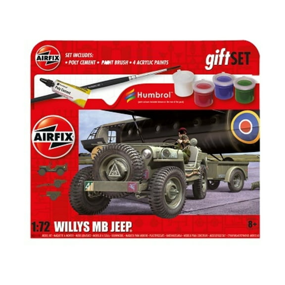 Airfix Willys MB Jeep Gift Set New
