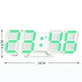 thumbnail image 4 of Amdohai 3D LED Digital Clock Electronic Table Clock Alarm Clock Wall, 4 of 7