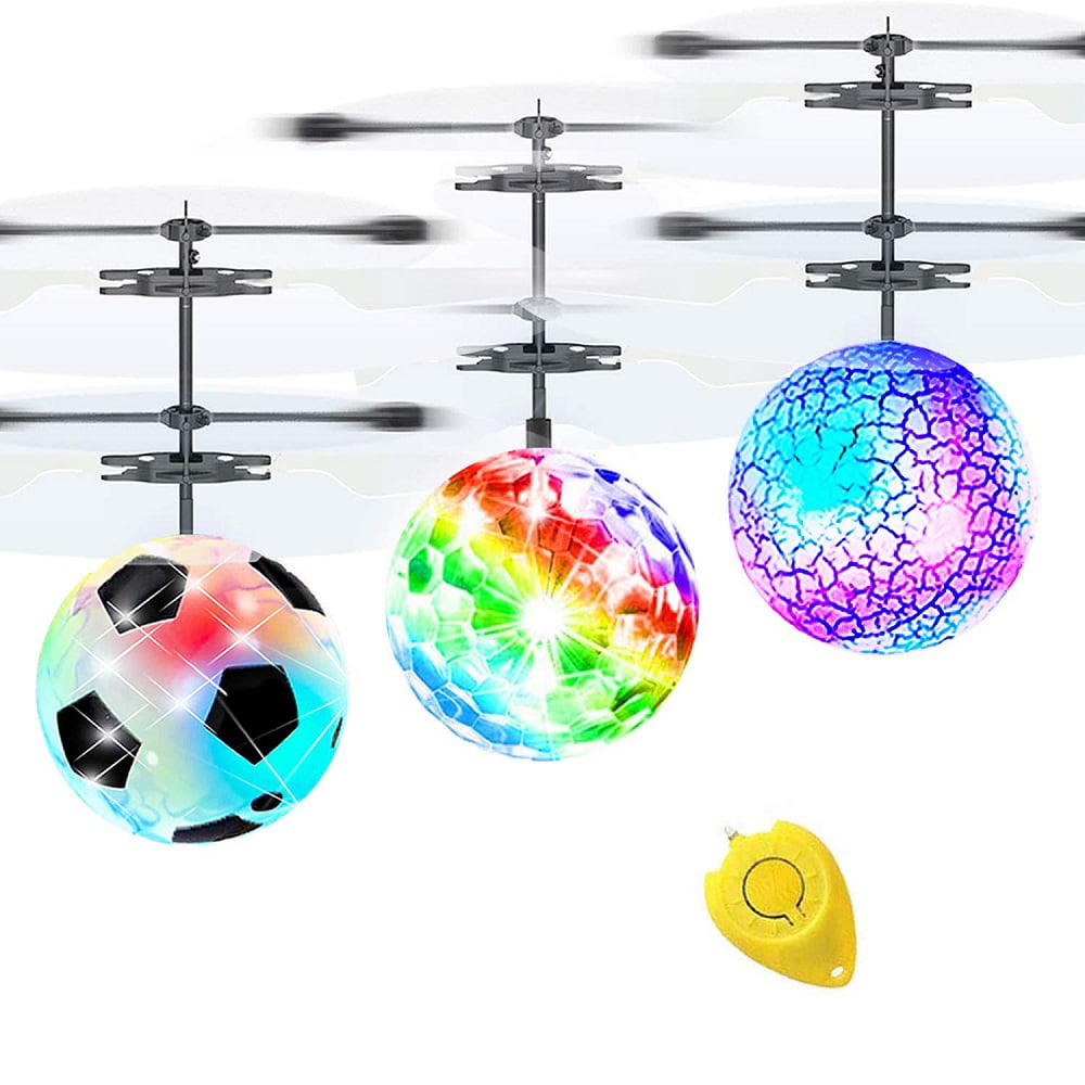 Flying Ball Toys Infrared Induction Helicopter with Remote Controller for Indoor Games GALOPAR Rechargeable Ball Drone Light Up RC Toy for Kids Boys Girls Gifts 