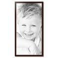 thumbnail image 2 of ArtToFrames 20" x 40" Walnut Picture Frame, 20x40 inch Brown Wood Poster Frame (WOM-4106), 2 of 8