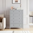 thumbnail image 4 of Commode, Commode en Bois pour Bureau, Grande Table de Nuit Armoire de Rangement Organisateur, 4 of 10
