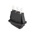 thumbnail image 4 of Interruptor de palanca impermeable negro Unique Bargains para barco, coche, marino, 3 pines ON/ON AC 250V/15A 125V/20A, 4 of 4
