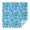 Police and White, variant on Police and Star White Pattern Square Tablecloth, Waterproof Wipeable Spillproof Washable Table Cover for Home Kitchen Party and Daily Decor 60"x60"
