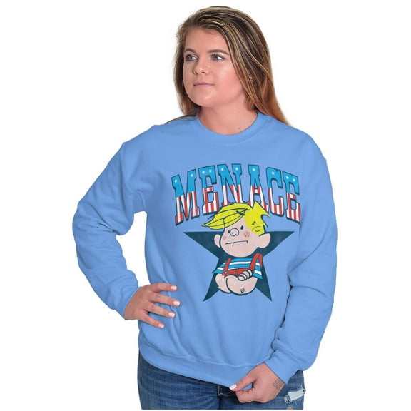 Retro Dennis The Menace American Star Sweatshirt for Men or Women Brisco Brands S