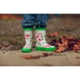 thumbnail image 2 of Oaki Kids Waterproof Rubber Rain Boots with Easy-On Handles, 2 of 3