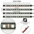 thumbnail image 5 of Oture Multicolor LED Interior Lights Kit fits Most Cars Under Dash 4 Pieces, 5 of 9