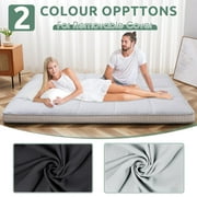 Slsy Japanese Floor Mattress Futon Mattress, Thicken Sleeping Pad Foldable Roll Up Mattress Kids Floor Lounger Bed Couches Sofas, Guest Bed