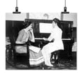thumbnail image 2 of Print: Young Ladies And A Piano At Storms, Lewinville, Virginia, circa 1909, 2 of 4