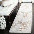 thumbnail image 2 of SAFAVIEH Orchard Eileen Floral Runner Rug, Grey/Gold, 2'2" x 9', 2 of 7