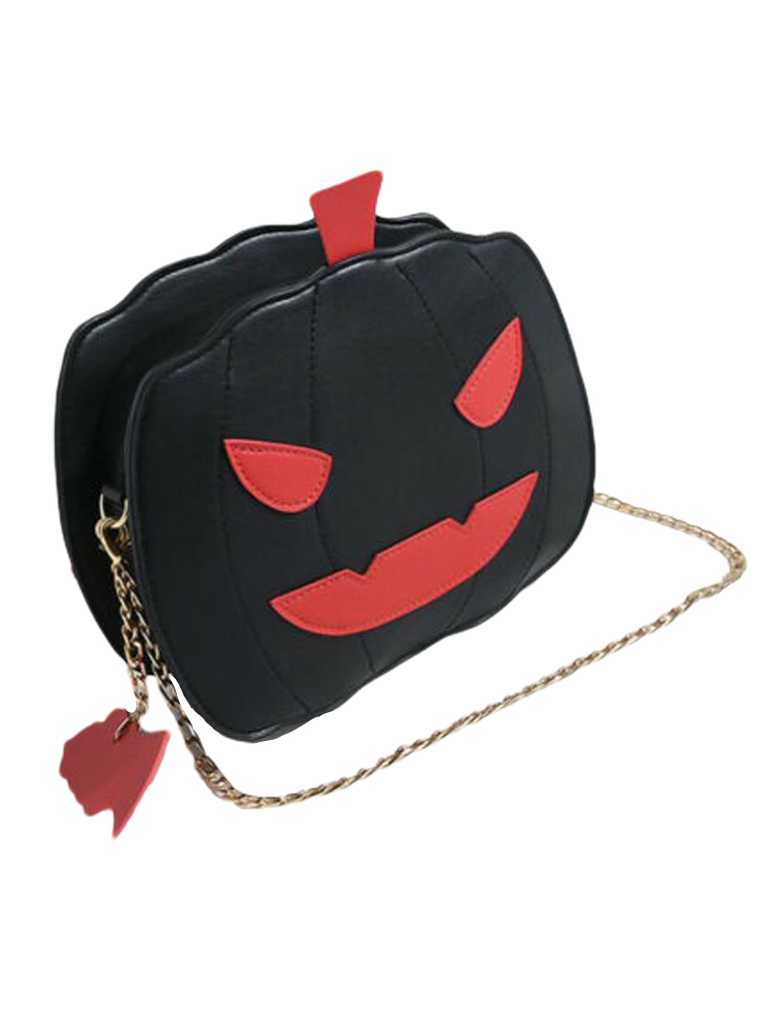Bmnmsl Bmnmsl Girls Casual Halloween Pumpkin Shaped Demon Messenger