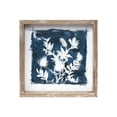 thumbnail image 2 of Melrose International Wood Framed Floral Outline Print (Set of 6), 2 of 3
