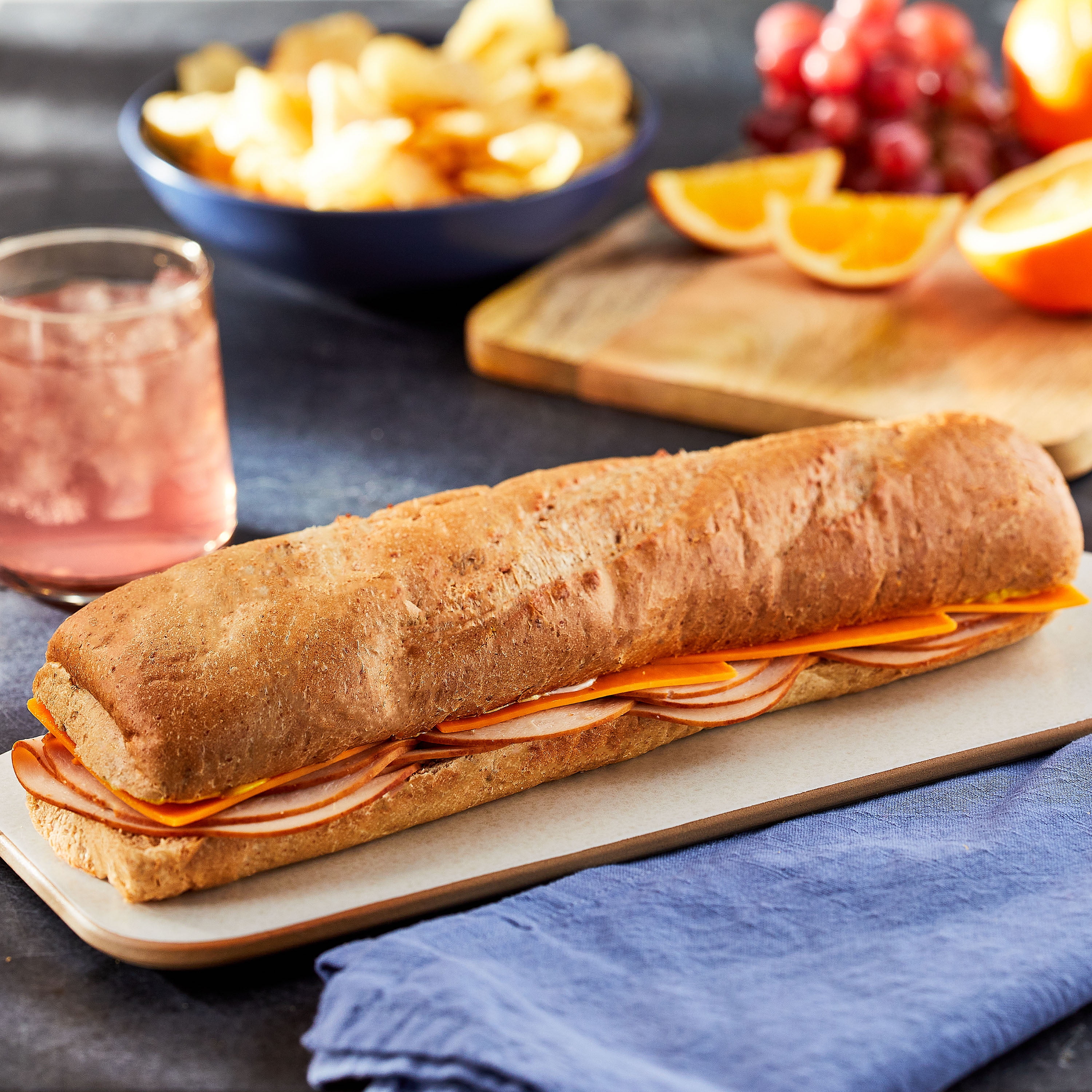 MKS TURKEY & CHS MAP SUB SANDWICH FULL 16.1OZ
