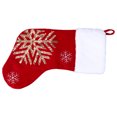 thumbnail image 1 of Christmas Tree Ornament, Christmas Stocking Soft Multipurpose Large Space Exquisite  For Home For Fireplace Decoration For Restaurant For Kids Snowflake, 1 of 8