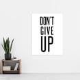 thumbnail image 2 of Exercise Inspiration Don't Give Up Exercise Work Out Motivation Gym Aesthetic Extra Large XL Wall Art Poster Print, 2 of 3