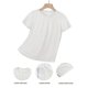 thumbnail image 2 of Boys Back To School Pattern T-Shirt - Short Sleeve Crew Neck T-Shirt With Cartoon Pencil and Book Design, Soft and Breathable, Suitable For Spring and Summer Casual Wear, Lively Young Design, 2 of 5