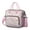 Pink-35, variant on Exotic Chic Thermal Lunch Bag - Waterproof & Easy-to-Clean Bohemian Style Tote for Men & Women