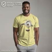 Mens Despicable Me One Eyed Minion Costume Graphic Tee Banana 2X Large