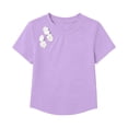 thumbnail image 5 of Loopsun Kids Girls Summer Tops Solid Round Neck Short Sleeve Blouses for 0 to 12 Years, 5 of 5