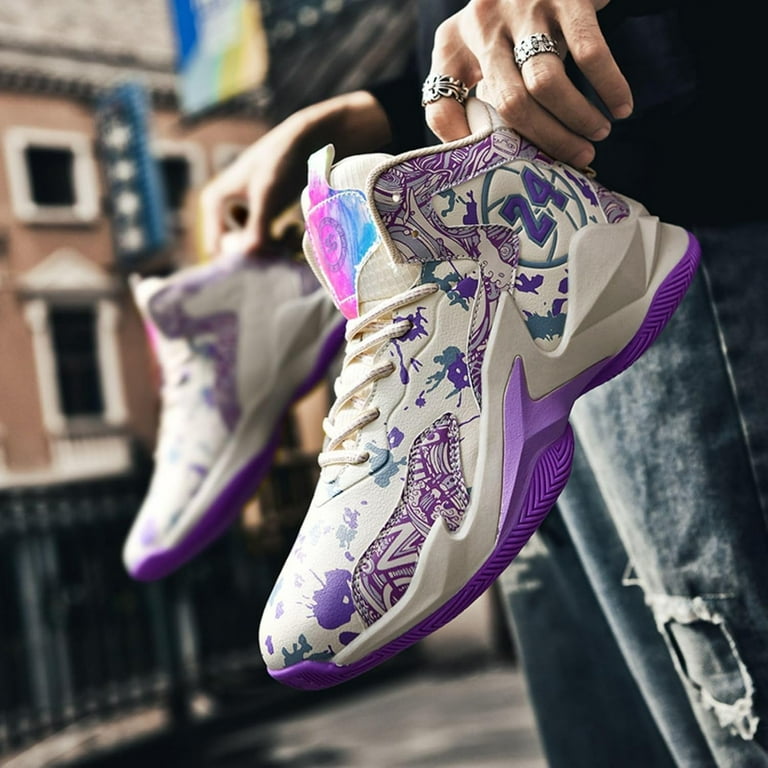 New wear Resistant high top Basketball Shoes