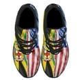 thumbnail image 2 of Jamaica America Shoes Sneakers Black Size 12, 2 of 7
