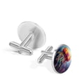thumbnail image 3 of Jellyfish Elegant Mens Cufflinks Set for Formal Attire, Made of Stainless Steel, for Any Occasion, 3 of 6