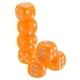 thumbnail image 3 of Juego de 100 dados de colores translúcidos, dados de 6 caras para juego o aprendizaje de matemáticas, naranja Zulema D6 Dice Board Game, 3 of 7