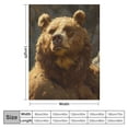 thumbnail image 4 of Wyyp Plush Flannel Bed Blanket Throw for Couch, Sofa, Camping - Soft & Comfortable 40x50in, 4 of 6