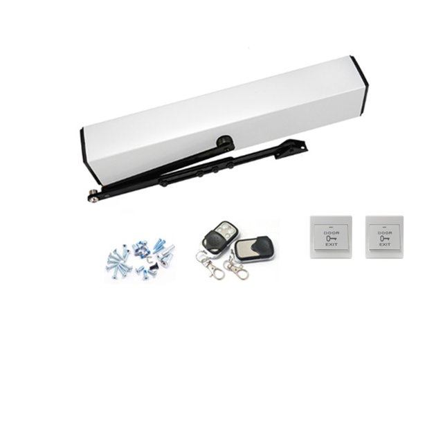 Automatic Door Operators Swing Sliding Garage Gate Door Opener Electric Door Closer With Sensor Y Release Button Optional ,Easy to Install